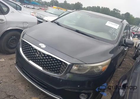 2015 Kia Sedona Sx Luxury from USA, damaged, VIN KNDME5C16F6044904